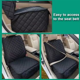 DOg Car Seat Cover, Waterproof Pet Front Seat Cover Vehicle Seat Protection, Scratch Proof & Nonslip Pet Car Seat Protector Dog Seat Cover For Cars, T