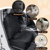 DOg Car Seat Cover, Waterproof Pet Front Seat Cover Vehicle Seat Protection, Scratch Proof & Nonslip Pet Car Seat Protector Dog Seat Cover For Cars, T