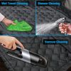DOg Car Seat Cover, Waterproof Pet Front Seat Cover Vehicle Seat Protection, Scratch Proof & Nonslip Pet Car Seat Protector Dog Seat Cover For Cars, T